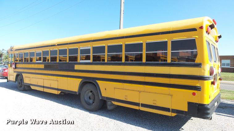 image for item DE7194 1993 Blue Bird All American school bus