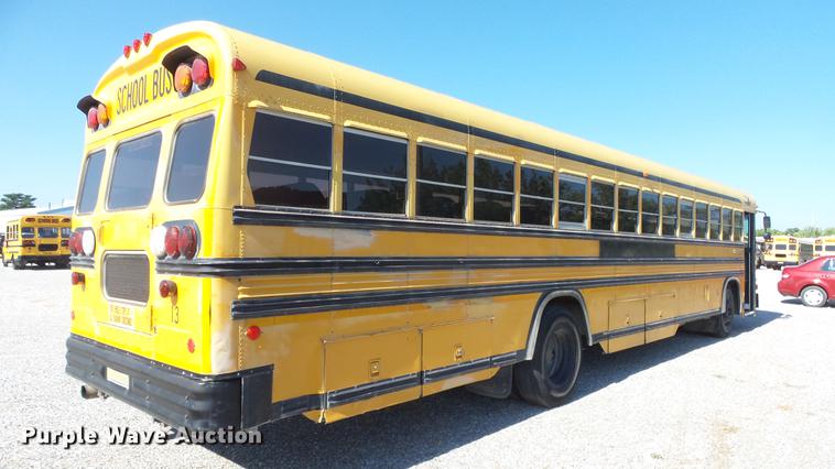image for item DE7194 1993 Blue Bird All American school bus
