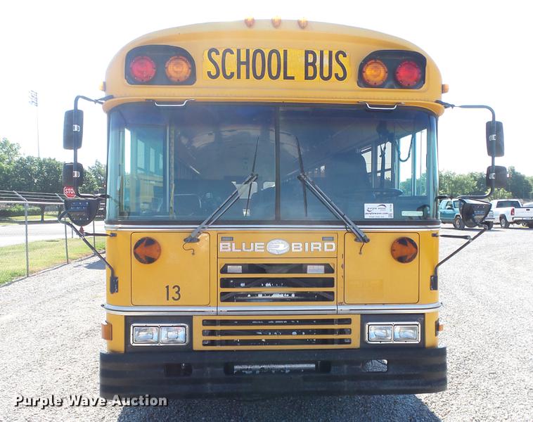 image for item DE7194 1993 Blue Bird All American school bus