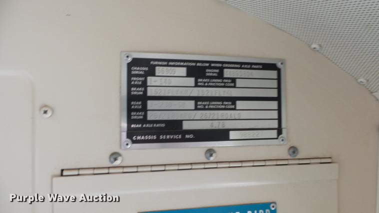 image for item DE7194 1993 Blue Bird All American school bus