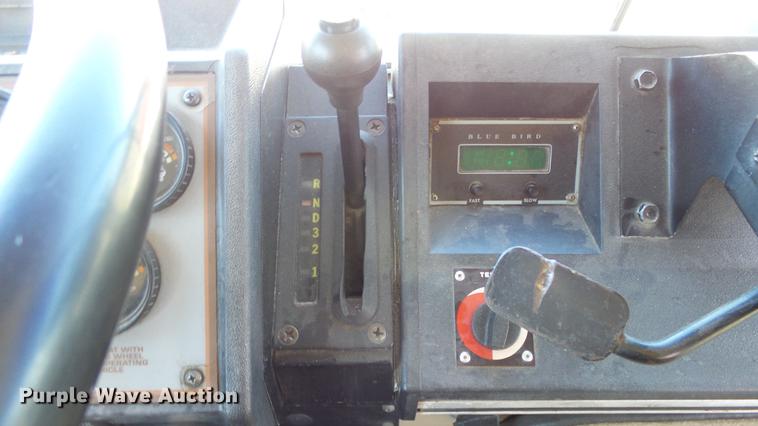 image for item DE7194 1993 Blue Bird All American school bus