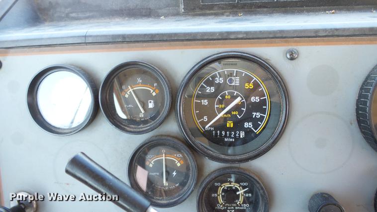 image for item DE7194 1993 Blue Bird All American school bus