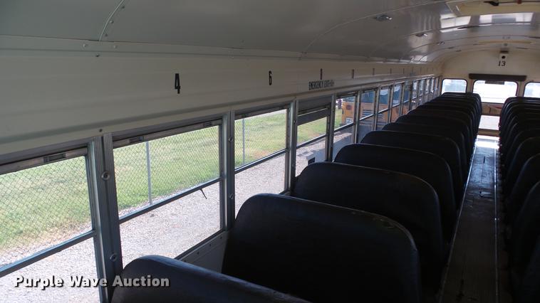 image for item DE7194 1993 Blue Bird All American school bus