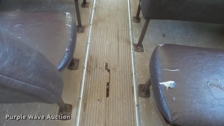 image for item DE7194 1993 Blue Bird All American school bus