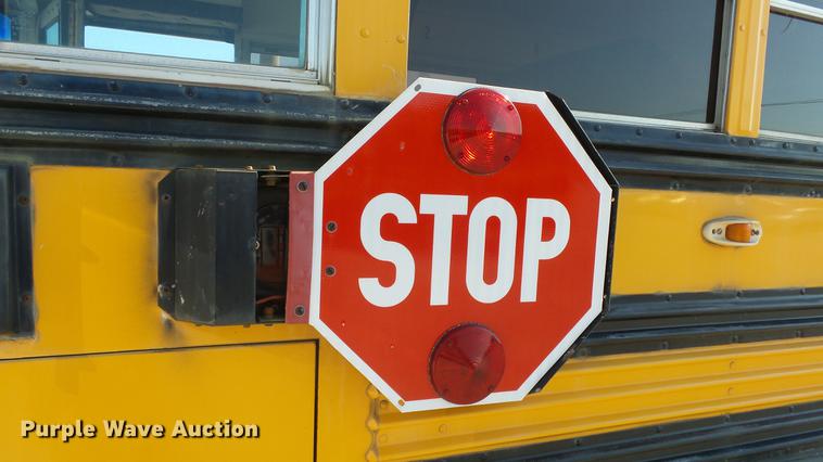 image for item DE7194 1993 Blue Bird All American school bus