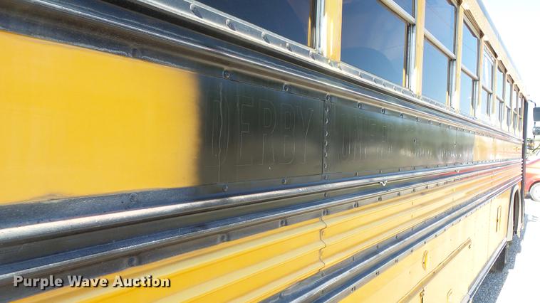 image for item DE7194 1993 Blue Bird All American school bus