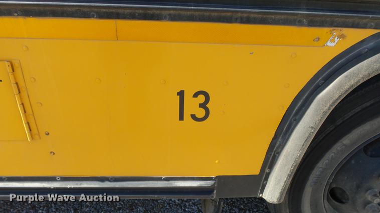 image for item DE7194 1993 Blue Bird All American school bus