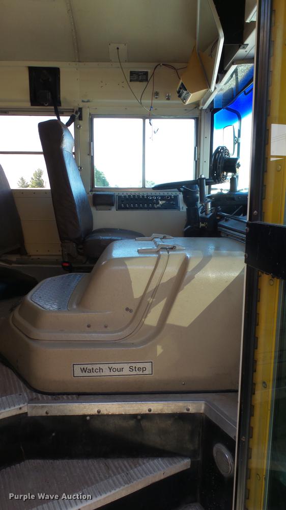 image for item DE7195 1993 Blue Bird All American school bus