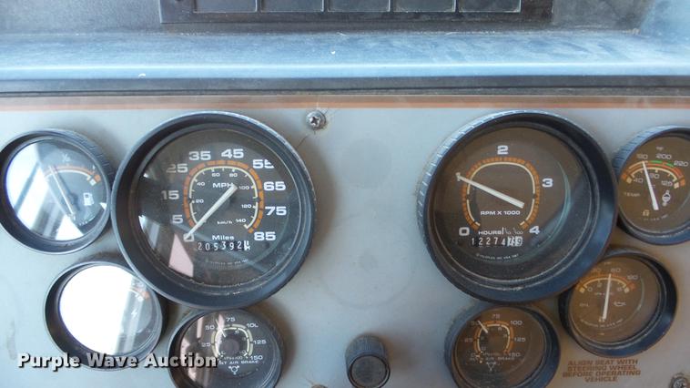 image for item DE7195 1993 Blue Bird All American school bus