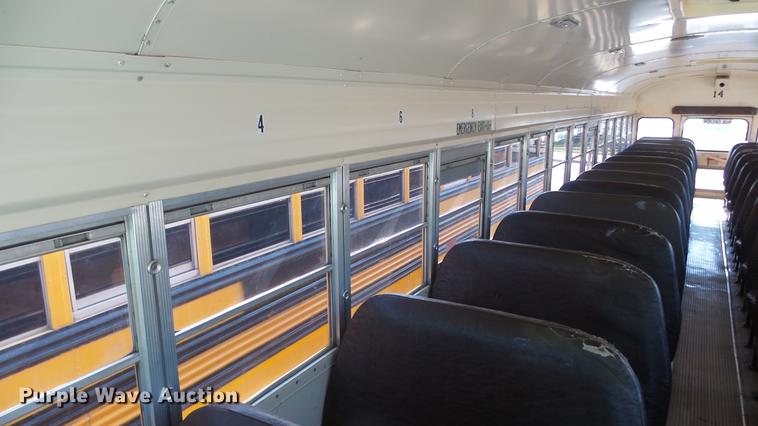 image for item DE7195 1993 Blue Bird All American school bus