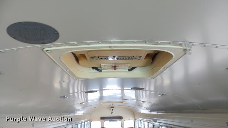 image for item DE7195 1993 Blue Bird All American school bus