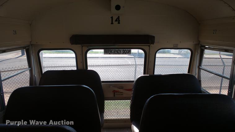 image for item DE7195 1993 Blue Bird All American school bus