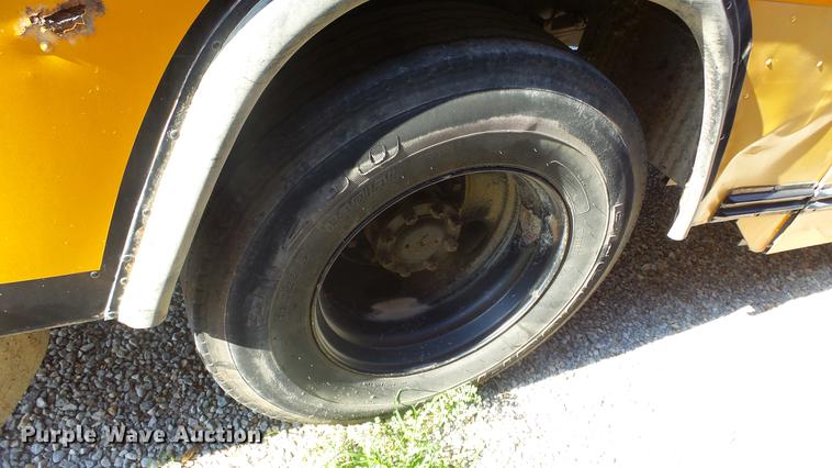 image for item DE7195 1993 Blue Bird All American school bus