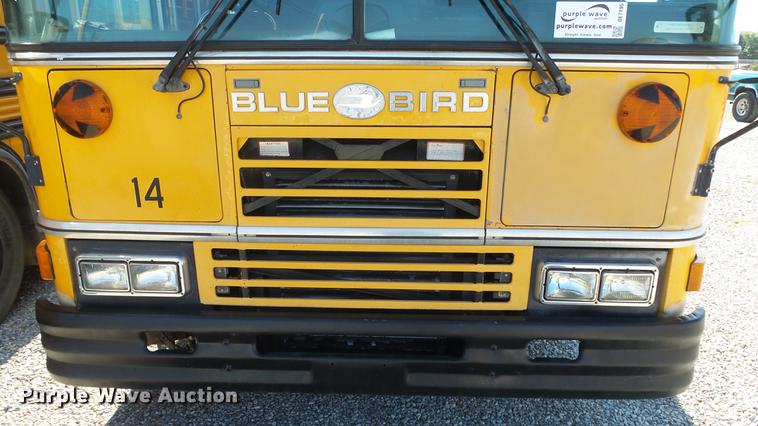 image for item DE7195 1993 Blue Bird All American school bus
