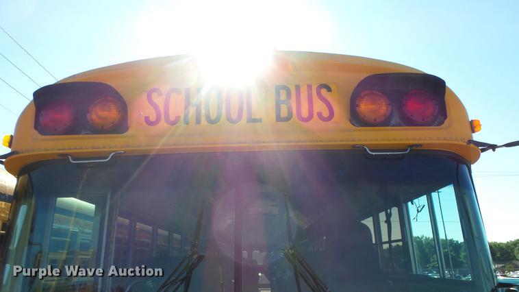 image for item DE7195 1993 Blue Bird All American school bus