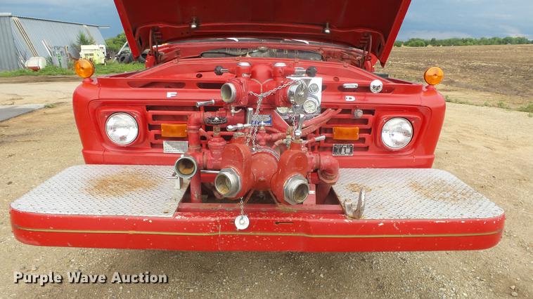 image for item DF4281 1964 Ford 600 fire truck