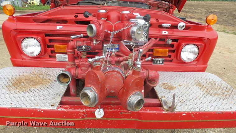 image for item DF4281 1964 Ford 600 fire truck