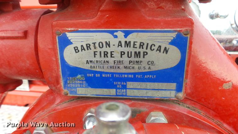 image for item DF4281 1964 Ford 600 fire truck
