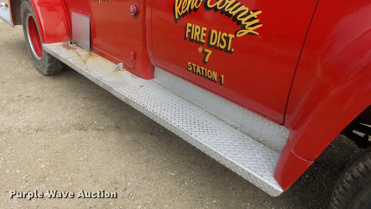 image for item DF4281 1964 Ford 600 fire truck