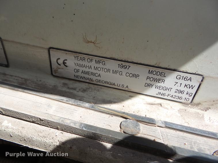 image for item DT9408 1997 Yamaha G16A golf cart