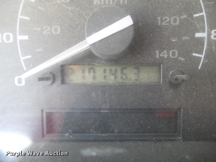 image for item DZ9380 1992 Ford F250 SuperCab flatbed pickup truck