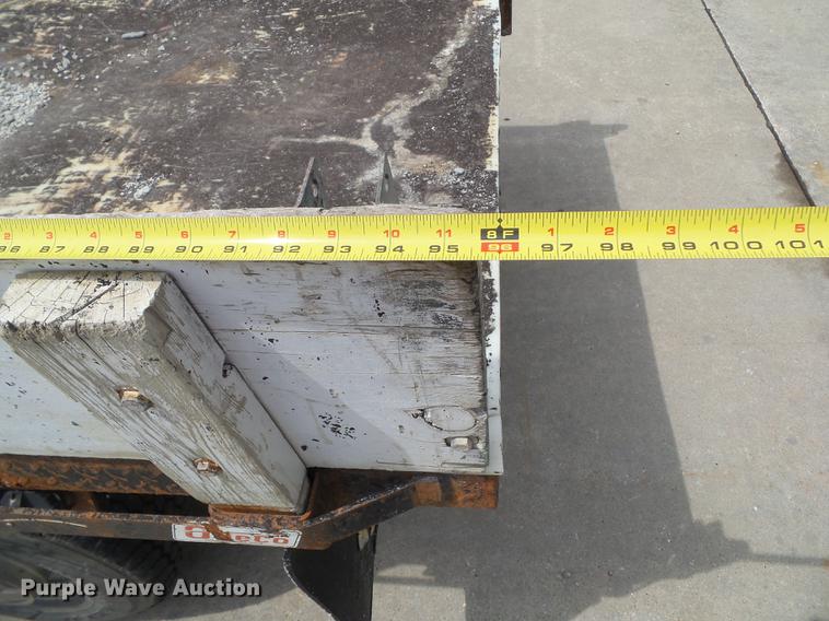 image for item DZ9380 1992 Ford F250 SuperCab flatbed pickup truck