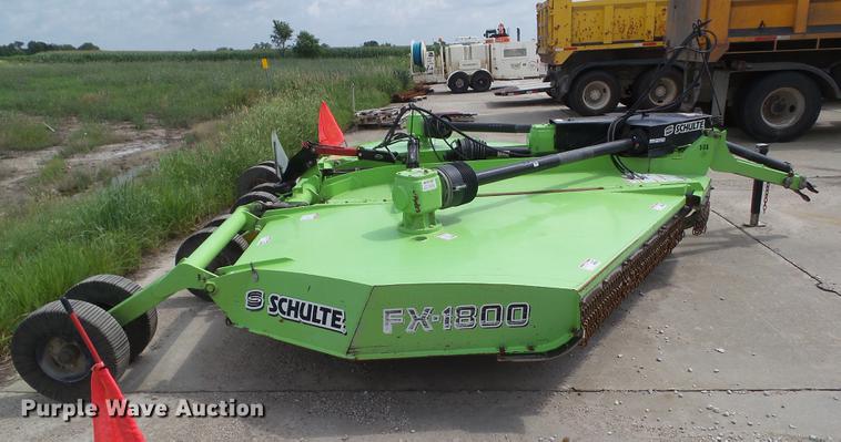 image for item DZ9383 2013 Schulte FX1800 batwing rotary mower
