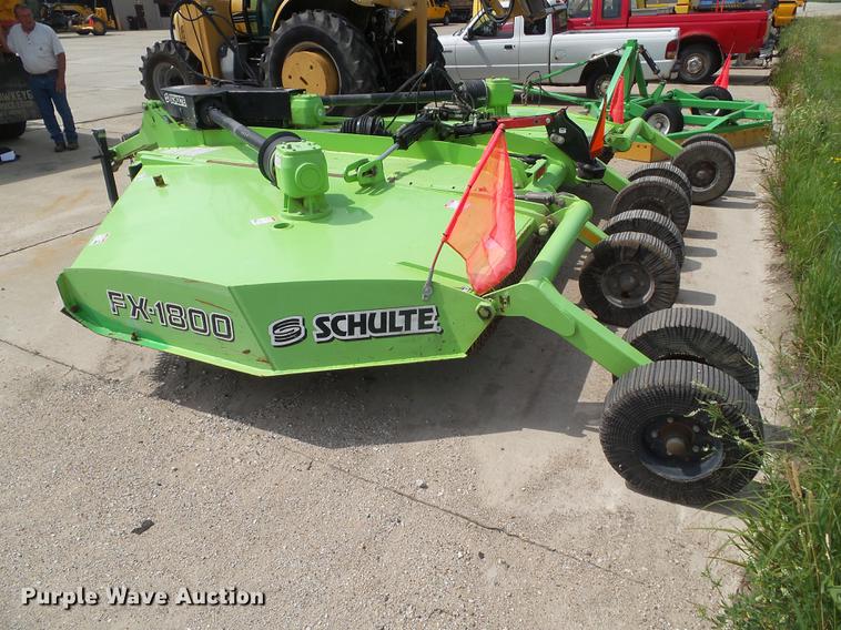 image for item DZ9383 2013 Schulte FX1800 batwing rotary mower