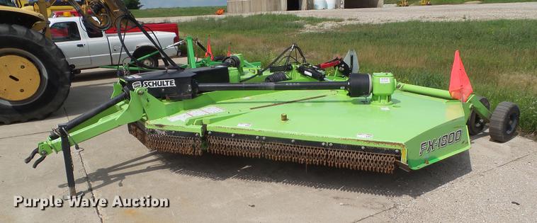 image for item DZ9383 2013 Schulte FX1800 batwing rotary mower