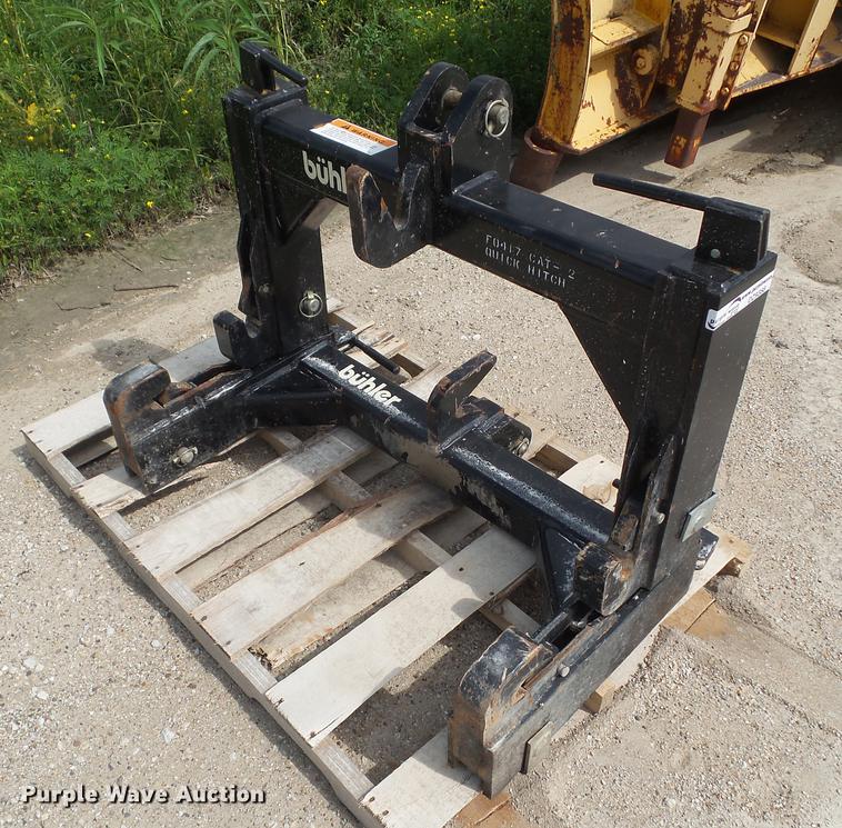 image for item DZ9388 (2) 2006 Buhler F0417 category II three point quick attach