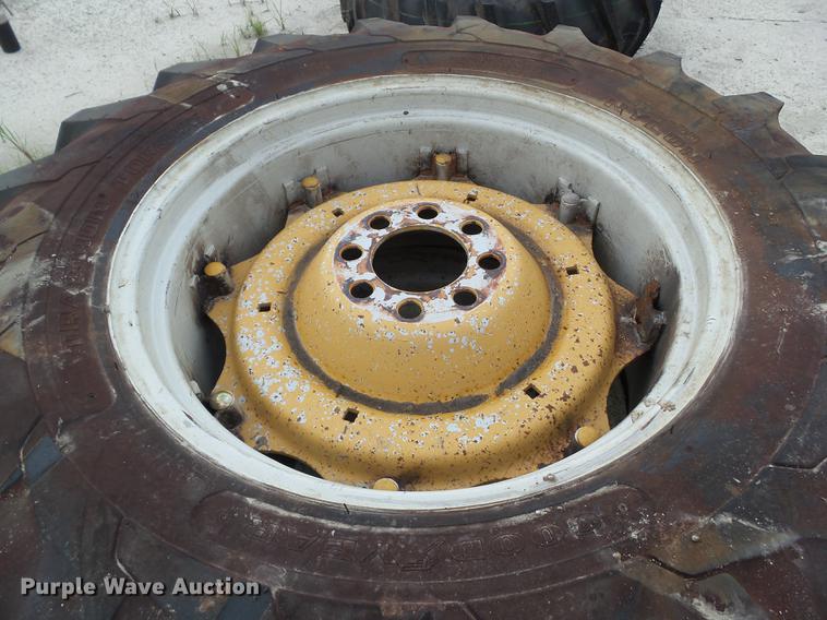 image for item DZ9390 (2) 16.9-30 foam-filled tires