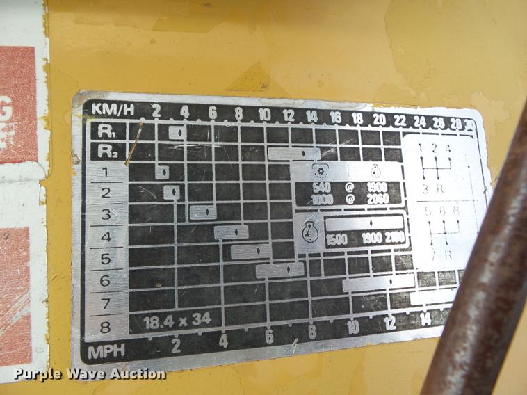 image for item DZ9391 1983 Ford 6610 tractor