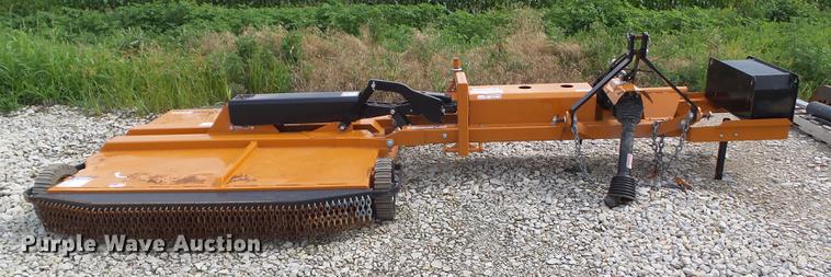 image for item DZ9392 Woods S106 side boom rotary mower