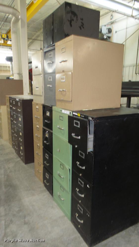 image for item EF9176 (8) filing cabinets