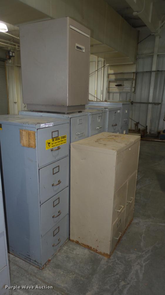 image for item EF9177 (9) filing cabinets