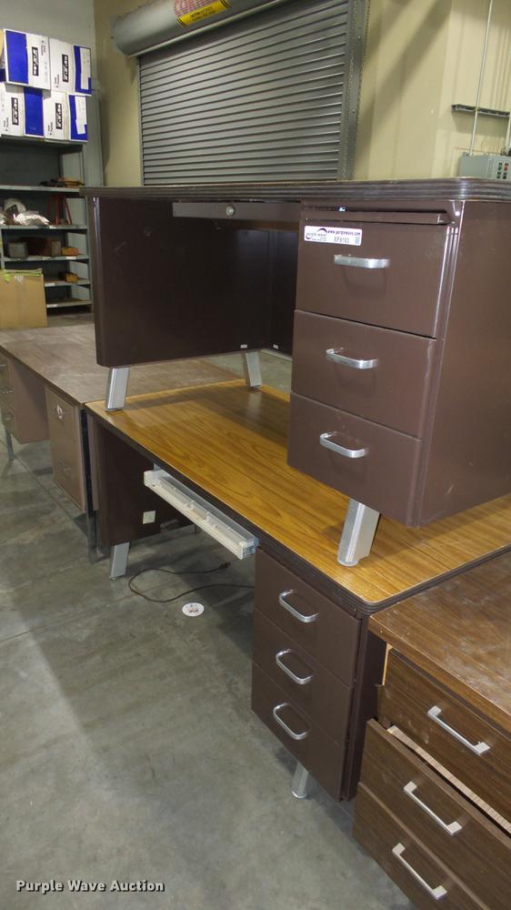 image for item EF9183 (2) metal desks