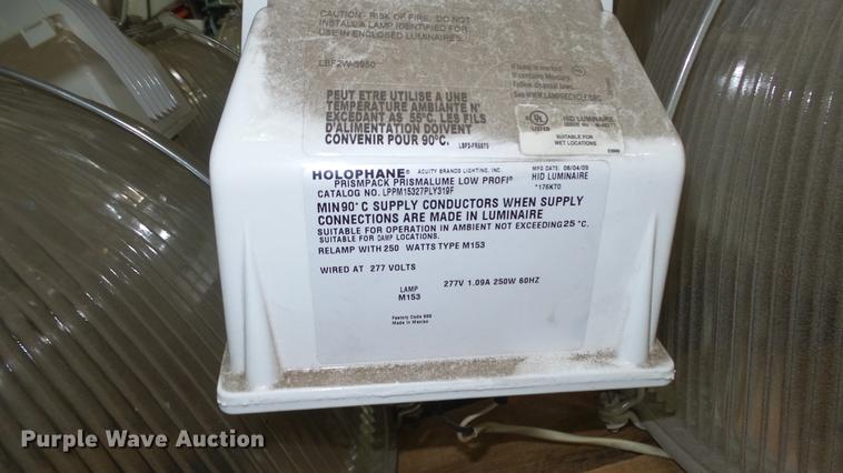 image for item EF9186 (38) holophone light fixtures