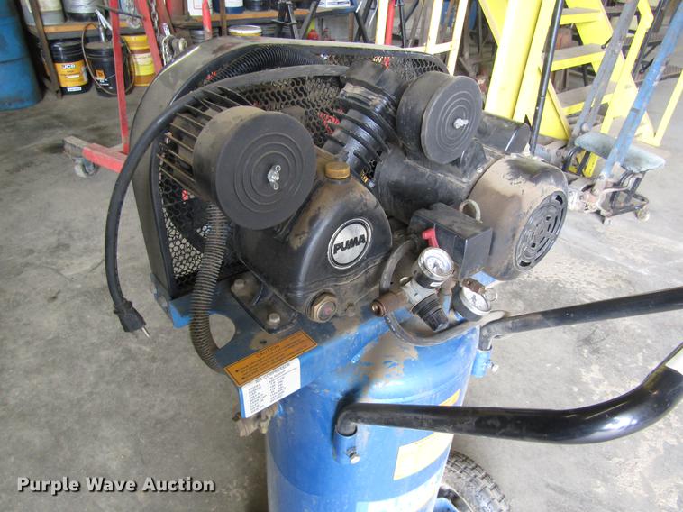 Puma PK5020VP air compressor in Russell, KS Item EI9440 sold Purple