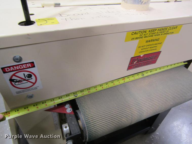 image for item EI9455 Woodmaster W-2675 belt sander