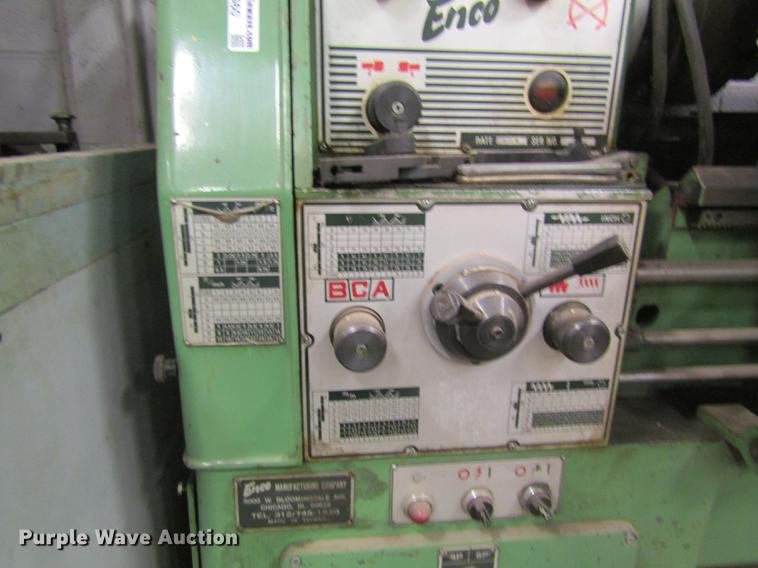 image for item EI9460 1984 Enco 380GX800 metal lathe