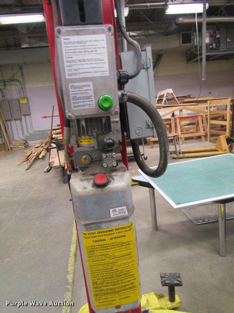 image for item EI9465 Ammco SU210SR1 two post car lift