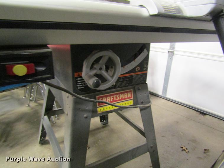 image for item EI9476 Craftsman Professional 10" table saw