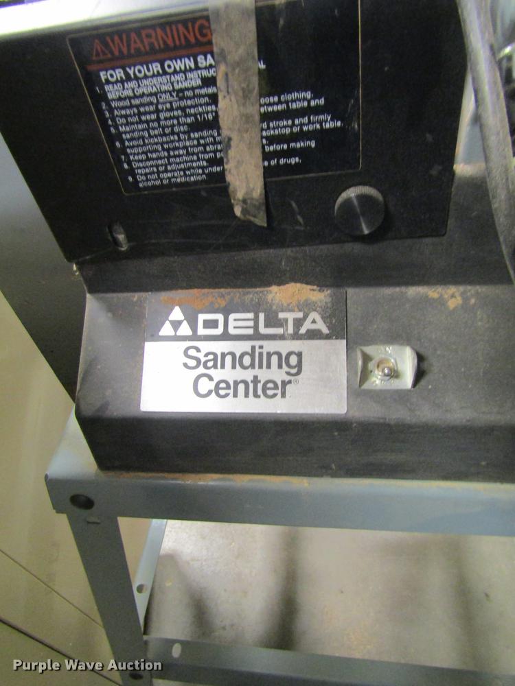Delta sanding center in Concordia, KS Item EI9477 sold Purple Wave