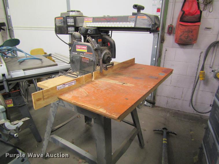 image for item EI9478 Craftsman Professional 10" radial arm saw