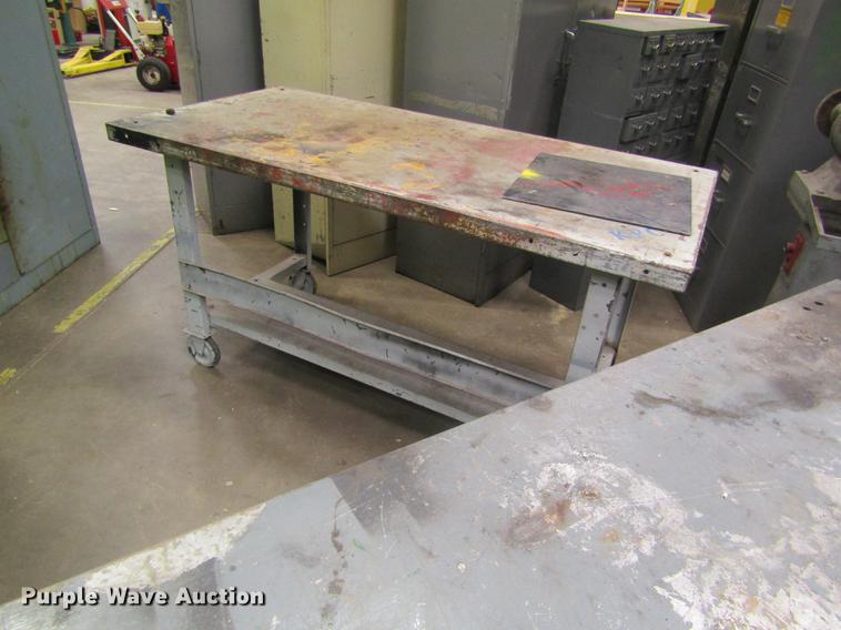 image for item EI9482 (3) metal work benches