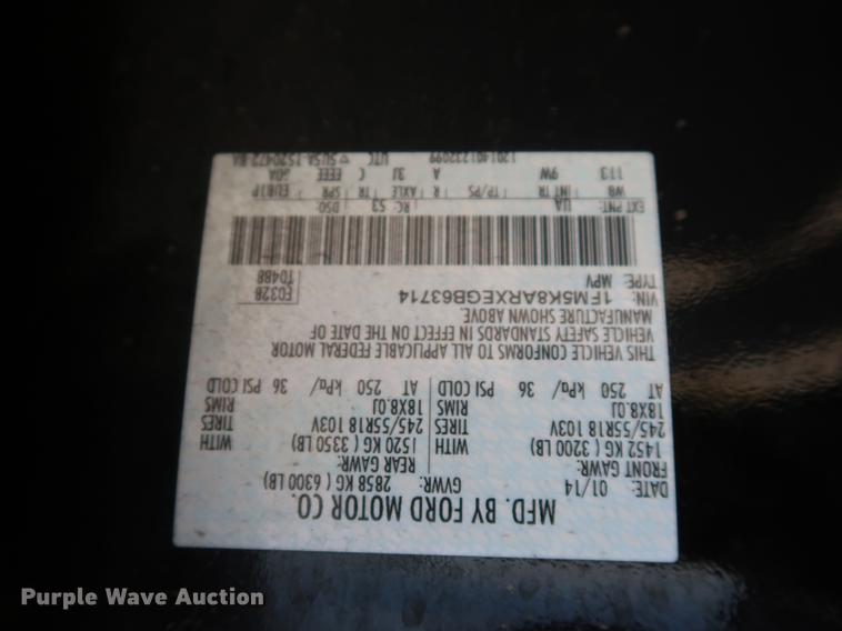 image for item EP9408 2014 Ford Explorer Police Interceptor SUV