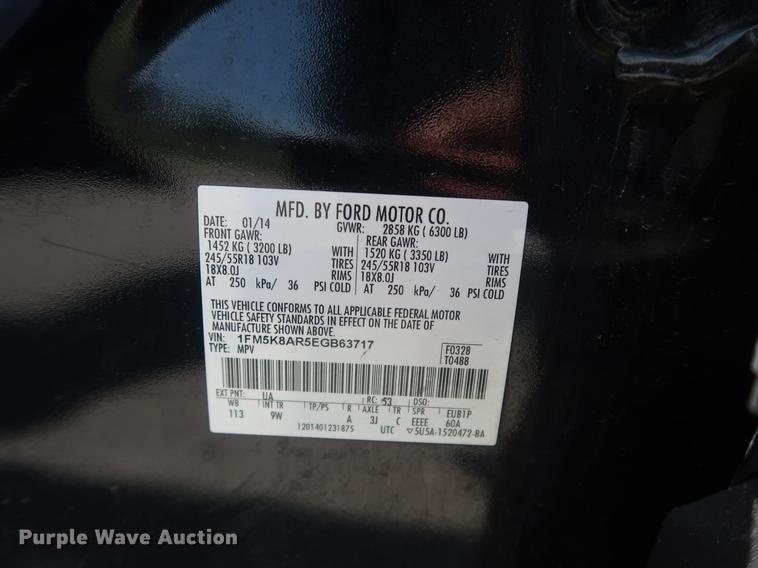 image for item EP9409 2014 Ford Explorer Police Interceptor SUV