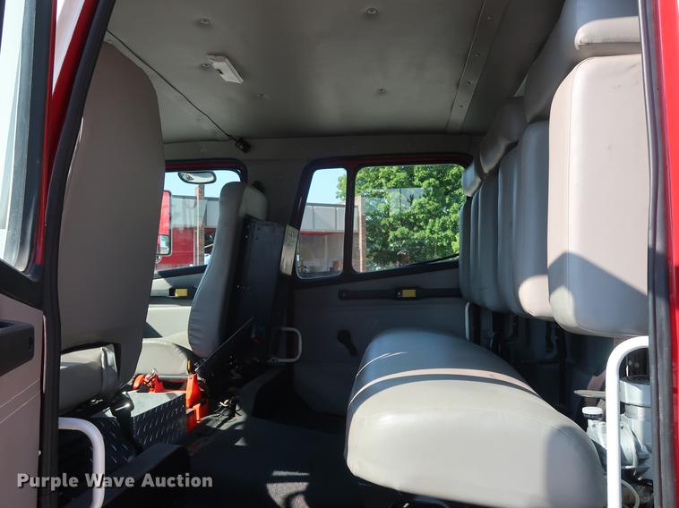 image for item EP9436 1994 Freightliner FL80 Crew Cab hazmat truck