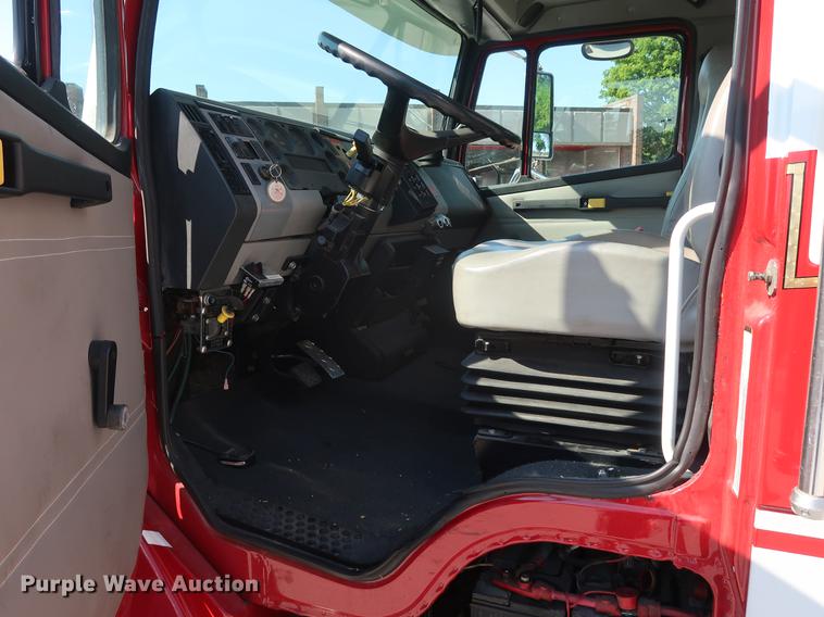 image for item EP9436 1994 Freightliner FL80 Crew Cab hazmat truck