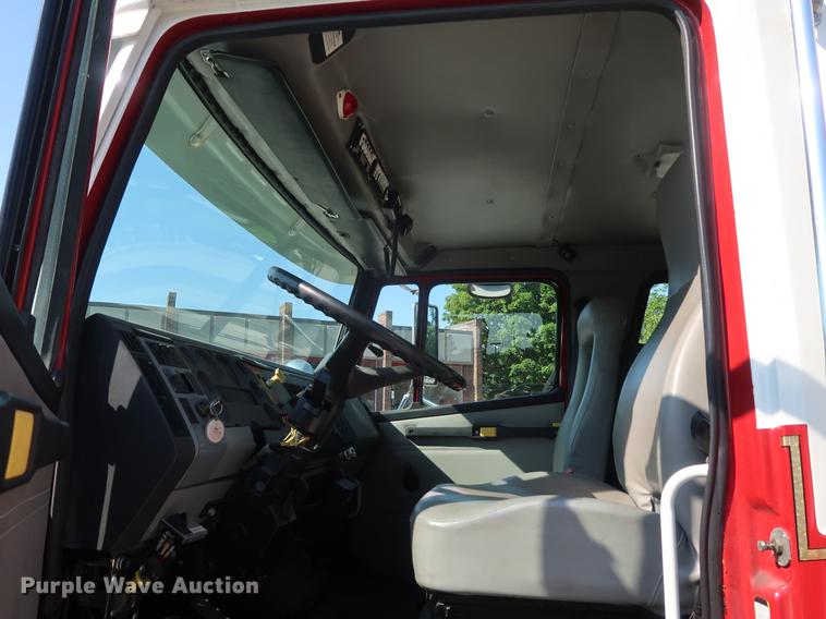 image for item EP9436 1994 Freightliner FL80 Crew Cab hazmat truck